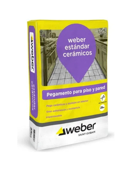 Weber Estandar Ceramicos 25 KG